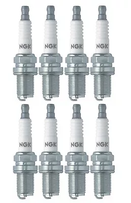 NGK Set Of 8 Racing Spark Plugs 6596 Standard Nickel Core V Groove Universal • $34.95