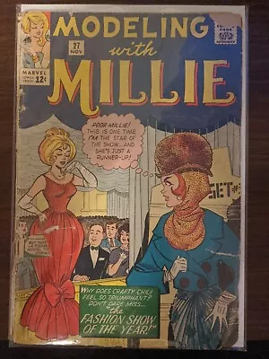 Modeling With Millie #27 Marvel Comics  Nov 1963 • $6.95