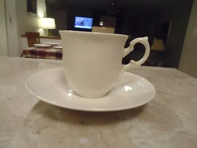 Mikasa Renaissance White Cup And Saucer(s)  9 Available • $3.99