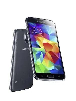 Samsung Galaxy S5 Black Android 4G Smartphone 16GB UNLOCKED ALL ACCESSORIES - SB • $80