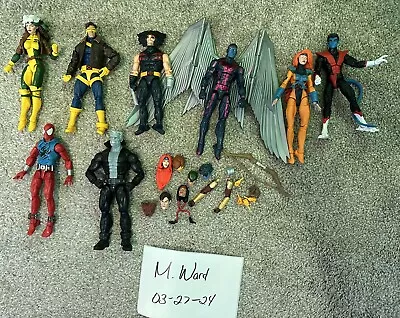 Marvel Legends Figure Fodder Lot Spider-Man  X-men • $135