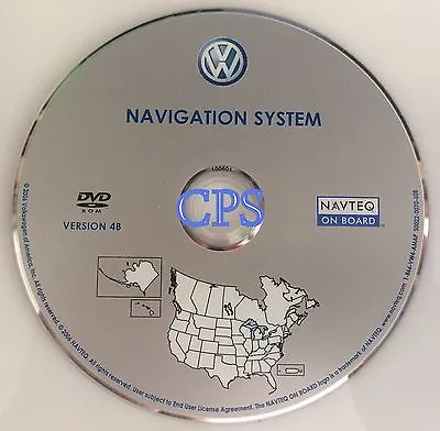 4B Volkswagen 2006 2007 2008 VW Jetta Golf Touareg GTI VR6 LUX NAVIGATION DVD • $100.88