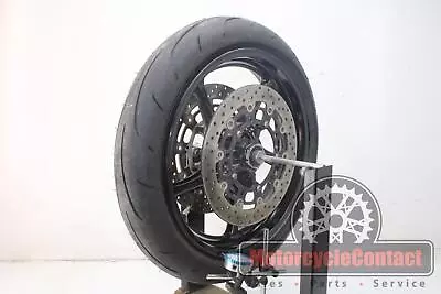 08-16 R6 R6r Front Wheel Rim Guaranteed Straight Tire Dunlop Sportman Q3+ • $325.43