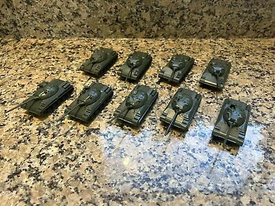 9 Pcs Eko French AMX 30 Tank  Modern 1:88 Scale Made In Spain FREE SHIPPING!!! • $29.99