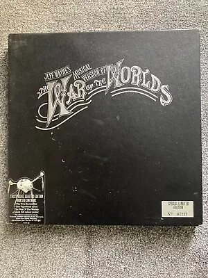 Jeff Waynes War Of The Worlds Box Set Vinyl Special Edition. W/ Poster (No Book) • £55