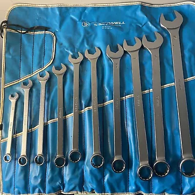 VTG Cornwell Lage Wrenches Set Of 10 Pc 1/2-1 1/16 USA 12 Point 1/2 Is 6 Point • $299.99