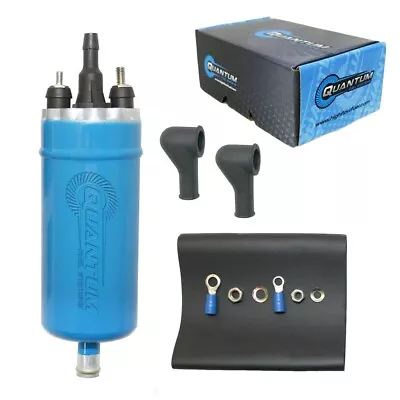 Megasquirt External 190LPH Performance Fuel Pump Inline Universal 125 PSI QFP811 • $91.98