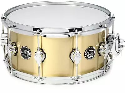 DW Performance Series Brass Snare Drum - 6.5 X 14-inch - Brushed • $499