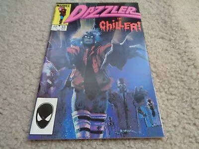 Dazzler #33 COMIC BOOK 1984 MICHAEL JACKSON THRILLER HOMAGE HOT!! KEY VF/NM • $28