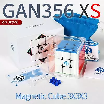 $39.99 • Buy GAN356XS Innate Super Speed GMS V2 GES Pro Magnetic Stickerless Cube Gan 356 XS