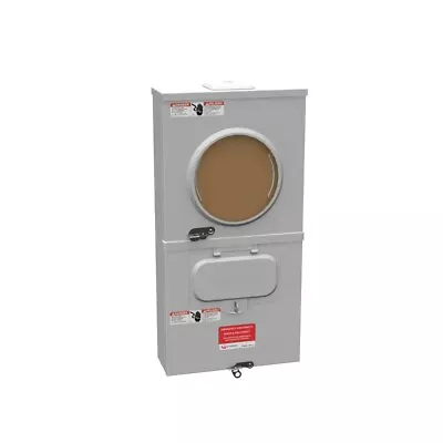 $575 • Buy Milbank U3499-XL-100 Meter With Main Breaker 100Amp Ringless Over/Under