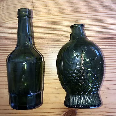 Vintage Bitters Bottles Green Fish ‘71 • $19.95