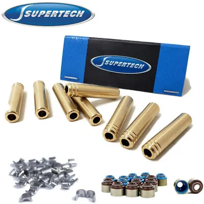 Supertech Valve Guides + Keepers + Seals Honda D16 D16Y7 D16Z6 D16Y8 D-Series D1 • $199