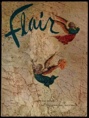 $57.50 • Buy FLAIR Mag #11 Christmas Giving 1950 W/ Insert HAWAII Hepburn FASHION Art FICTION