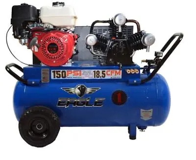 Eagle Compressor Portable Gas Air Compressor 9Hp 25 Gallon • $2378.99