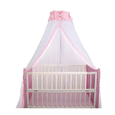 Breathable Crib Netting Bed Curtains Canopy For Kids Mosquito Net Bedroom Decor  • $41.99