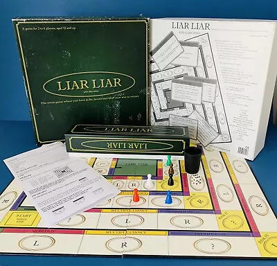 Liar Liar Ingenious Board Game Preloved Uk First Edition Complete 2009 • £1.99