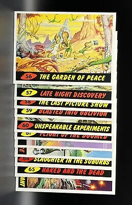 Mars Attacks 1994 The Unpublished 11 Cards #56-66 Topps • $30