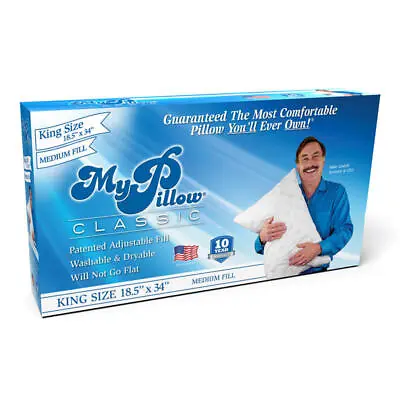 My Pillow As Seen On TV Medium Classic King Pillow Foam 6843-4 • $59.95