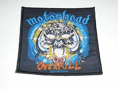 Motorhead Overkill Woven Patch • $7.99