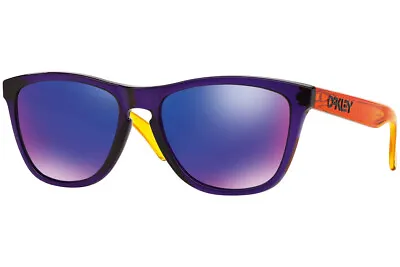 Oakley Frogskins Surf Collection Purple W/+Red Iridium OO9013-45 RARE • $267