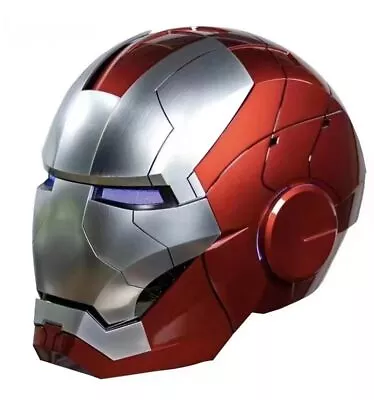 Iron Man MK5 1:1 Wearable Helmet Voice Control Transform Mask Cosplay Prop Gifts • $179.99