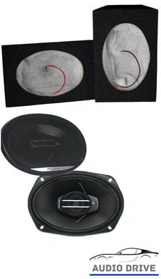 £76.99 • Buy Pioneer 6x9  3 Way 400Watts Car Speakers With MDF 6x9 6 X 9  Speaker Box