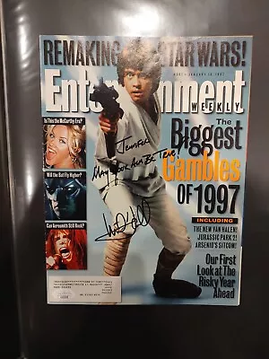 Mark Hamill STAR WARS Signed Autographed Magazine Cover JSA SWAU  • $325