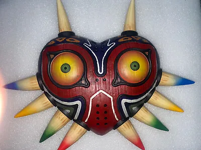 The Legend Of Zelda Majora's Mask Prop Replica Fanart Mask Magnetic Horns • £90