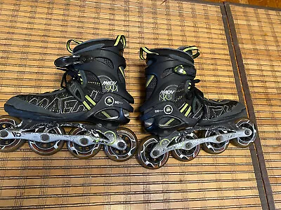 K2 Mach 90 Mens Inline Skates Exotech Size 10 US & Size 9 UK • $20