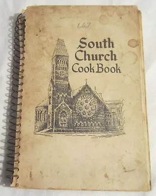 SOUTH CHURCH COOK BOOK -- First Edition 1947 -- SPRINGFIELD Massachusetts • $45.67