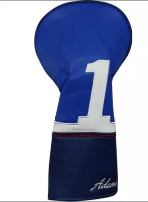 Adams Golf Club Blue Driver Wood Head Cover Headcover Fast Free Shipping! • $49.99