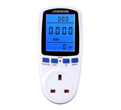 £7.99 • Buy Best Energy Monitor Meter Electricity Power Consumption Watt Kwh Analyzer UK