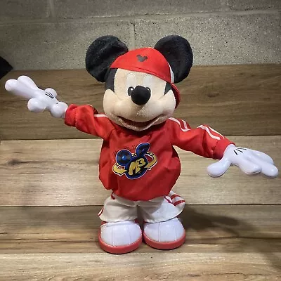 Disney Fisher Price M3 Master Moves Mickey Mouse Hip Hop Break Dancing Doll Toy • $19.95