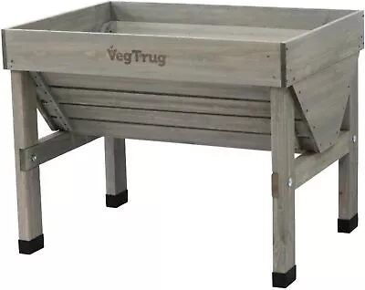 VegTrug Raised Bed Planter Outdoor Herb Planter 1 M Gray Wash • $139.10
