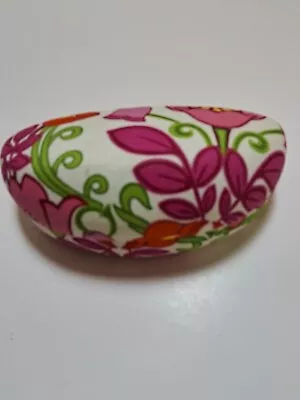 Vera Bradley Large Sunglasses/glasses Hardshell Floral Case In Mint Cond. • $8