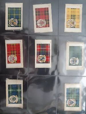 £15 • Buy 34/65 Godfrey Phillips BDV Cigarette Silks Clan Tartans Narrow