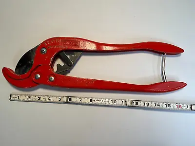 Ridgid Ratcheting Plastic Pipe Cutter 1/8  - 2  PVC/ABS • $60