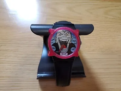 Swatch: GB190 Chauve-souris Dracula/Vampire Bat Halloween RARE Vintage 1999 EUC • $84.99