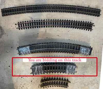 $10.50 • Buy Aristocraft  Curved Track -  8 Pieces (See The Photo)