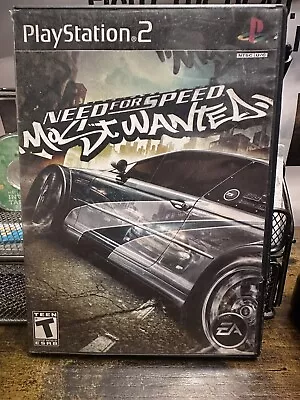 Need For Speed: Most Wanted (PlayStation 2 2005) No Manual Tested PS2 • $19.99