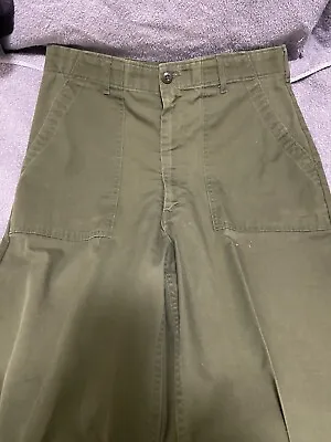 Vintage Pants Mens 36x31 Military OG 507 Durable Press Utility Trousers USA • $42