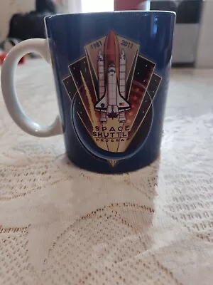 Space Shuttle Mug 1981 2011  Kennedy Space Center Coffee Tea Orca Coating. • $23.97