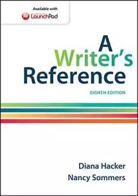 A Writer's Reference - Spiral-bound By Hacker Diana - GOOD • $4.57