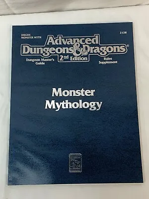 Monster Mythology Advanced Dungeons & Dragons 2nd Edition 1992 • $20