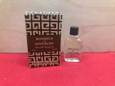 Monsieur De Givenchy Men Eau De Toilette 3ml Miniature • $10