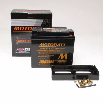 $174.91 • Buy Motobatt Battery MBTX20UHD AGM 310cca Harley Davidson Honda Polaris Triumph
