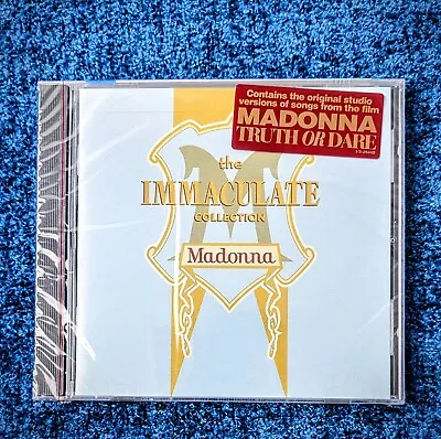 $35 • Buy Madonna Sealed The Immaculate Collection Cd Album Us 1990 Promo Hype