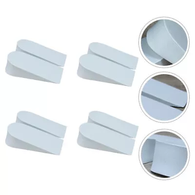  4 Pairs White Foam Invisible Inner Booster Pad Men And Women Shoe Inserts • £10.39