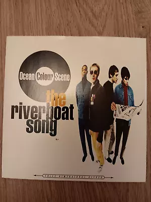 OCEAN COLOUR SCENE THE RIVERBOAT SONG RARE  VINYL ORIG   Vinyl Single 7  • £6.58